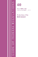 Book Cover for Code of Federal Regulations, Title 40 Protection of the Environment 1060-END, Revised as of July 1, 2022 by Office Of The Federal Register US