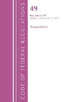 Book Cover for Code of Federal Regulations, Title 49 Transportation 100-177, Revised as of October 1, 2022 by Office Of The Federal Register (U.S.)