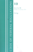 Book Cover for Code of Federal Regulations, Title 10 Energy 51-199, Revised as of January 1, 2021 by Office Of The Federal Register (U.S.)