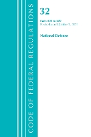 Book Cover for Code of Federal Regulations, Title 32 National Defense 400-629, Revised as of July 1, 2021 by Office Of The Federal Register (U.S.)