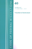 Book Cover for Code of Federal Regulations, Title 40 Protection of the Environment 61-62, Revised as of July 1, 2021 by Office Of The Federal Register US