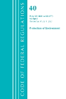 Book Cover for Code of Federal Regulations, Title 40 Protection of the Environment 63.1440-63.6175, Revised as of July 1, 2021 by Office Of The Federal Register US