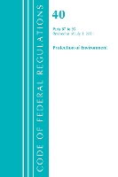 Book Cover for Code of Federal Regulations, Title 40 Protection of the Environment 87-95, Revised as of July 1, 2021 by Office Of The Federal Register US