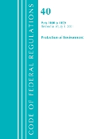 Book Cover for Code of Federal Regulations, Title 40 Protection of the Environment 1000-1059, Revised as of July 1, 2021 by Office Of The Federal Register (U.S.)