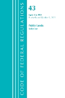 Book Cover for Code of Federal Regulations, Title 43 Public Lands: Interior 1-999, Revised as of October 1, 2021 by Office Of The Federal Register (U.S.)