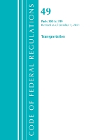 Book Cover for Code of Federal Regulations, Title 49 Transportation 300-399, Revised as of October 1, 2021 by Office Of The Federal Register (U.S.)