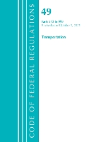 Book Cover for Code of Federal Regulations, Title 49 Transportation 572-999, Revised as of October 1, 2021 by Office Of The Federal Register (U.S.)