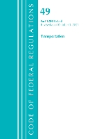 Book Cover for Code of Federal Regulations, Title 49 Transportation 1200-End, Revised as of October 1, 2021 by Office Of The Federal Register (U.S.)