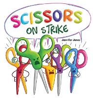 Book Cover for Scissors on Strike by Jennifer Jones