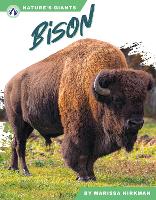 Book Cover for Bison. Hardcover by Marissa Kirkman