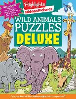 Book Cover for Wild Animals Puzzles Deluxe by Highlights