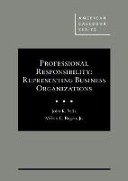 Book Cover for Professional Responsibility by John K. Villa, Milton C., Jr. Regan