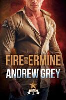 Book Cover for Fire and Ermine by Andrew Grey