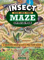 Book Cover for Insect Seek and Find Maze Challenge by Gentaro Kagawa