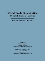 Book Cover for WTO Cumulative Index Annotations Vols. 100-110/ Tables and Cumulative Index for Vols. 1-110 by Bernan Press