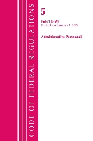 Book Cover for Code of Federal Regulations, Title 05 Administrative Personnel 1-699, Revised as of January 1, 2020 by Office Of The Federal Register (U.S.)