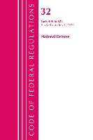 Book Cover for Code of Federal Regulations, Title 32 National Defense 400-629, Revised as of July 1, 2020 by Office Of The Federal Register US