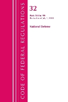 Book Cover for Code of Federal Regulations, Title 32 National Defense 700-799, Revised as of July 1, 2020 by Office Of The Federal Register (U.S.)