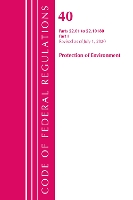 Book Cover for Code of Federal Regulations, Title 40 Protection of the Environment 52.01-52.1018, Revised as of July 1, 2020 by Office Of The Federal Register (U.S.)