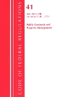 Book Cover for Code of Federal Regulations, Title 41 Public Contracts and Property Management 102-200, Revised as of July 1, 2020 by Office Of The Federal Register (U.S.)