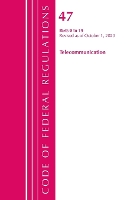 Book Cover for Code of Federal Regulations, Title 47 Telecommunications 0-19, Revised as of October 1, 2020 by Office Of The Federal Register (U.S.)