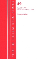 Book Cover for Code of Federal Regulations, Title 49 Transportation 300-399, Revised as of October 1, 2020 by Office Of The Federal Register US