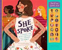 Book Cover for She Spoke by Kathy MacMillan, Manuela Bernardi