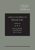 Book Cover for Cases and Materials on Patent Law by Martin J. Adelman, Randall R. Rader, John R. Thomas
