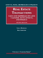 Book Cover for Statute, Form, and Problem Supplement to Real Estate Transactions by Gerald Korngold, Paul Goldstein