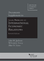 Book Cover for Documents Supplement to Legal Problems of International Economic Relations by John H. Jackson, William J. Davey, Alan O. Sykes