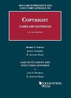 Book Cover for Copyright Cases and Materials, 2018 Case Supplement and Statutory Appendix by Robert Gorman, Jane Ginsburg, R.A. Reese