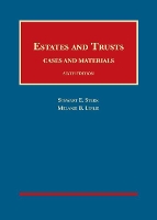 Book Cover for Estates and Trusts, Cases and Materials by Stewart E. Sterk, Melanie B. Leslie