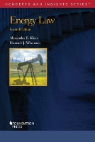 Book Cover for Energy Law by Alexandra B. Klass, Hannah J. Wiseman