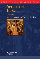 Book Cover for Securities Law by Larry D. Soderquist, Theresa A. Gabaldon