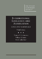 Book Cover for International Litigation and Arbitration by Thomas E. Carbonneau, William E. Butler, Henry Allen Blair