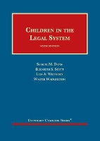 Book Cover for Children in the Legal System by Samuel M. Davis, Elizabeth S. Scott, Lois A. Weithorn, Walter Wadlington