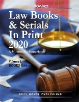 Book Cover for Law Books & Serials In Print - 3 Volume Set, 2020 by RR Bowker