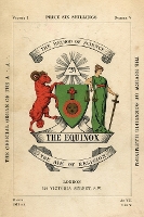 Book Cover for The Equinox by Aleister Crowley