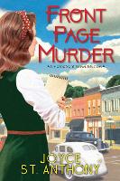 Book Cover for Front Page Murder by Joyce St. Anthony