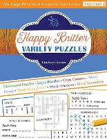 Book Cover for Happy Knitter Variety Puzzles, Volume 4 by Lindsay Conner