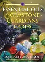 Book Cover for Essential Oils and Gemstone Guardians Cards by Margaret Ann Lembo