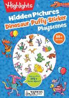 Book Cover for Dinosaur Puffy Sticker Playscenes by Highlights