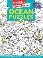 Book Cover for Ocean Puzzles by Highlights