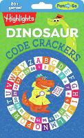 Book Cover for Dinosaur Code Crackers by Highlights