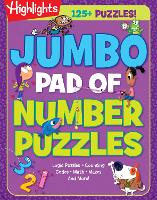 Book Cover for Jumbo Pad of Number Puzzles by Highlights