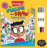 Book Cover for Imagine and Draw Activity Book by Highlights