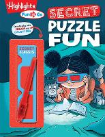 Book Cover for Secret Puzzle Fun by Highlights