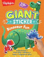 Book Cover for Giant Sticker Dinosaur Fun by Highlights