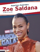 Book Cover for Superhero Superstars: Zoe Saldana by Martha London