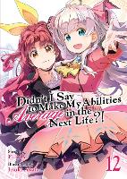 Book Cover for Didn't I Say to Make My Abilities Average in the Next Life?! (Light Novel) Vol. 12 by Funa